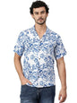 Kotty MenS Casual Printed Spread Collar & Premium Fabric & Stylish & Comfortable Casual Wear Shirt(Multicolor,M)