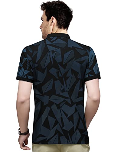 EYEBOGLER Geometric Printed Men Tshirt
