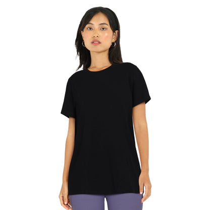 BlissClub Women The Last Tee - Boyfriend tee | Womens t-Shirt |  Sleeves | Hip Covering | Cotton Tee