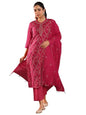 Libas WomenS Chanderi Silk Kurta Set (49470