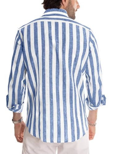 BE ACTIVE Mens Casual Regular Fit Shirts|| Cotton Lining Regular Fit Shirts for Men|| Stylish Full Sleeves Cotton Regular Fit S
