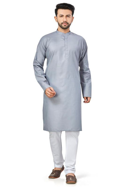Be Active MenS Traditional Solid Full Sleeves Kurta || Cotton Kurta For Men || Men Kurta For Wedding || Kurta For Men (N-Rfsk00