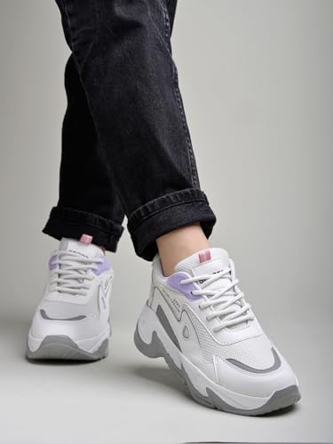 Shoetopia Womens Sneakers White