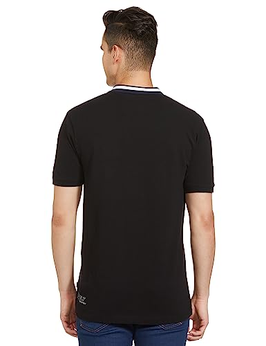 REVOLT Solid Slim Fit Men's 100% Cotton Polo T-Shirt-with Logo Branding
