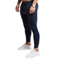 Nobero Navy Blue MenS Solid Color Slim Fit Night Sleep Lounge Running Joggers Lower Wear Sweat Bottoms Track Pants Outfit For M