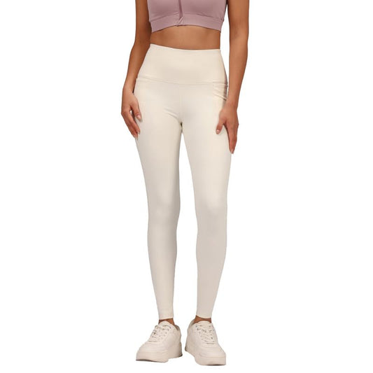 BlissClub Womens Ultimate Leggings Wahida White Cloud
