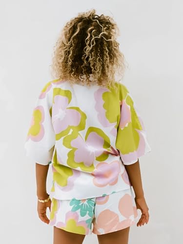 Greciilooks Beach Outfits For Women | Co Ord Set For Women Stylish | Pajama Set For Women | Shorts Co Ord Set For Women (Yellow,