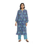 Fabindia WomenS Cotton Regular Kurta Set (10713853Te_Teal_S)