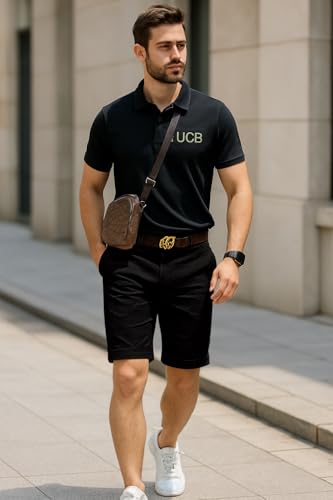 Greciilooks Casual Men Shorts | Rich Regular Fit Solid Short With Side Pockets | Relaxed Fit Half Pants | Mid Rise Waist Black