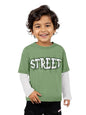 The Souled Store Street Boys Round Neck Multicolor Cotton Full Sleeve T-Shirts