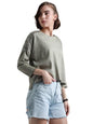High Star WomenS Geometric Loose Fit T-Shirt (Hswtsw23006_Be_Beige
