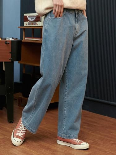 Kotty MenS Regular Mid Rise Light Blue Jeans