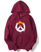 ADRO Men's Cotton Neck Hooded Sweatshirt (H-M-PC-MR_Maroon_XL)