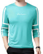 EYEBOGLER Mens Round Neck Full Sleeves Regular Fit Printed T-Shirt