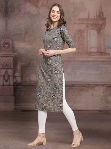 Pinkmint Crepe Printed Kurti For Womens College Wear Kurti For Women