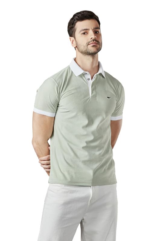 BE ACTIVE Mens Casual Polo Tshirt with Contrast Collar|| Tshirt for Men || Tshirt for Men Stylish || Tshirt for Men Polo (PTP00