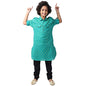 Fabindia Cotton Nagari Printed Long Kurta (Teal-2-3 Year-10688752)