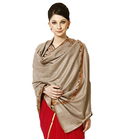 Weavers Villa Womens Kashmiri Shawl, 100cm x 200cm