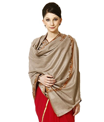 Weavers Villa Womens Kashmiri Shawl, 100cm x 200cm