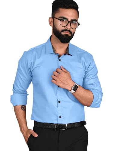 Tee Projekt Casual Shirt for Men Regular Fit Long Sleeve Shirt Suitable for Event Formal Wear