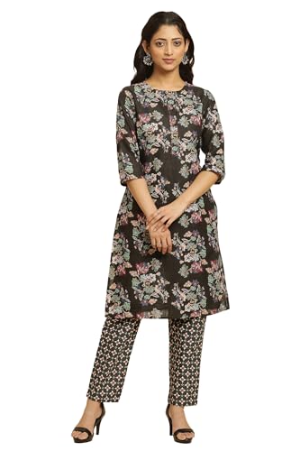 W for Woman Women Cotton Kurta Set & Straight Pant