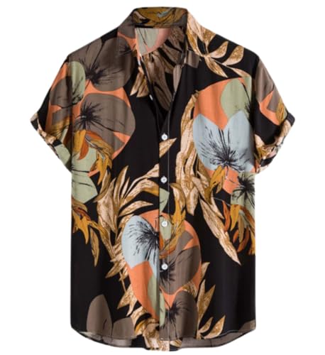OM SAI LATEST CREATION Regular Fit Shirt for Men || Rayon Casual Shirt for Men || Tropical Leaf Printed Shirt for Men || Men Sty
