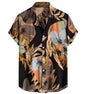 OM SAI LATEST CREATION Regular Fit Shirt for Men || Rayon Casual Shirt for Men || Tropical Leaf Printed Shirt for Men || Men Sty