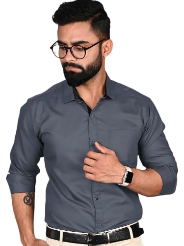 Tee Projekt Casual Shirt for Men Regular Fit Long Sleeve Shirt Suitable for Event Formal Wear