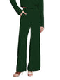 Kotty Womens High Rise Regular Fit Viscose Rayon Solid Trousers