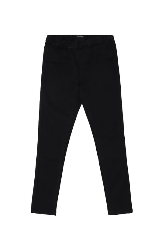 Allen Solly Girls Regular Fit Solid Casual Cotton Polyester Leggings