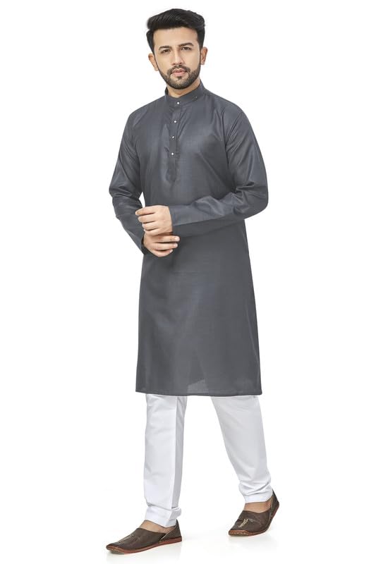 Be Active MenS Traditional Solid Full Sleeves Kurta || Cotton Kurta For Men || Men Kurta For Wedding || Kurta For Men (N-Rfsk00