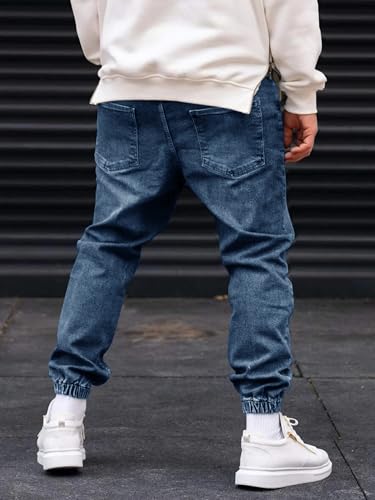 Noble Monk MenS Baggy Fit Jeans | Cargo Pocket | Streachable Jean For Men Navy Blue