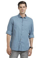Turtle Men 100% Cotton Stellar Solid Slim Fit Casual Shirt