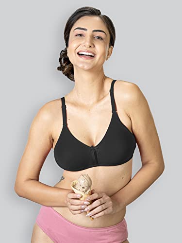 Lyra 516 Flora Mesh Ladder Moulded Premium Cotton Bra