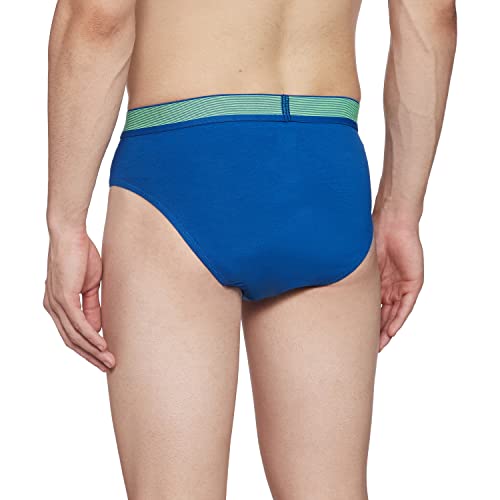 Rupa Modern Regular Solid Frontline Colors Mens Mini Briefs | Soft-Touch Cotton Stretch | Snug Fit | Breathable Fabric | Pack o