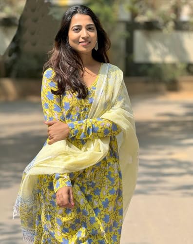 Alvami Women's Viscose Regular Kurta Set