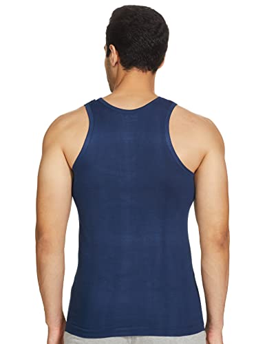 Rupa Jon Sleeveless Vest for Men, 100% Cotton Fabric, Round Neck, Pack of 3 Assorted