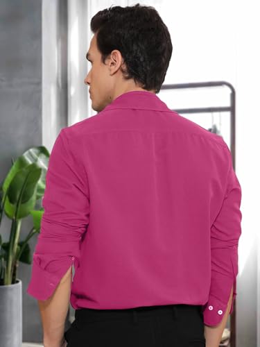 Pinkmint Men Shirt l Cotton Mens Shirt l Long Sleeve Shirt l Formal l Casual Regular Fit Shirt