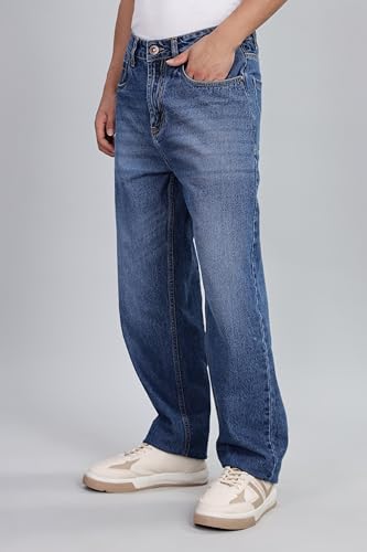 INKD Mens Relaxed Jeans (INKSS25MJN-601_Marine Blue