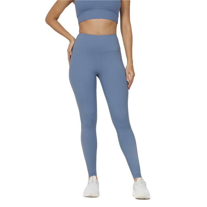 BlissClub The Ultimate Leggings Lite, Ankle Length Tights for Women for Gym, Yoga and Workout with High Waist,Tall Variant