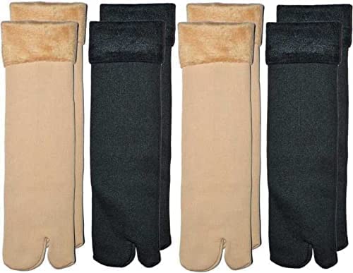 Digital Shopee Velvet Ankle Socks For Women With Thumb, Winter/Snow Fleece Soft Fur Velvet Snow Thermal Socks For Men & Women Pa