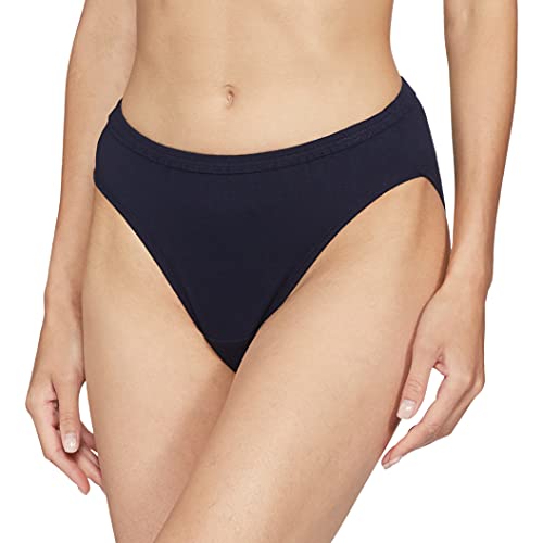 Lyra Pack Of 6 Plain Bikni Panties Multicolour