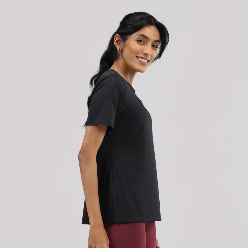 BlissClub Most Breathable - Slit Top, Breathable Comfort Through Tough Moves,Breathable mesh Fabric,Lightweight,Side Slits for C