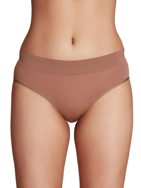 Nykd (Nyp342 Nylon Stretchable Hipster Panty Underwear For Women | Ultra-Soft Fabric With Mid Waist Full Coverage & Smooth Elast