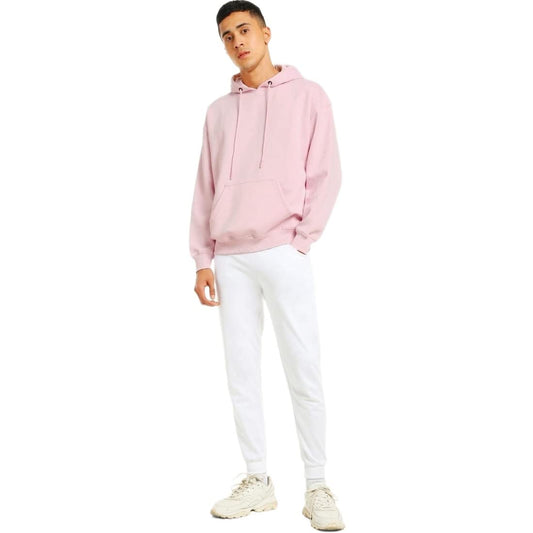 Bewakoof Mens Pink Oversized Hoodie