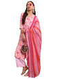 Ketch WomenS Polyester Kurta Set (Khk3001074_Red