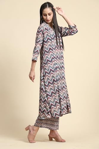 Toochki Kurti Plazzo Set For Women | Kurtis For Women Rayon | Two Piece Kurtis Set | Kurti Sets For Girl | Multicolor Kurti Set