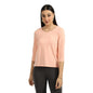 BlissClub Women The Last Tee - V Neck tee | Womens t-Shirt | 3/4 Sleeves | Last 750+ Washes | Cotton Tee