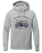 ADRO Men's Cotton Blend Neck Hooded Sweatshirt (H24-AME-GR-M_Grey)