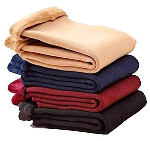 Digital Shopee Velvet Ankle Socks For Women With Thumb, Winter/Snow Fleece Soft Fur Velvet Snow Thermal Socks For Men & Women Pa